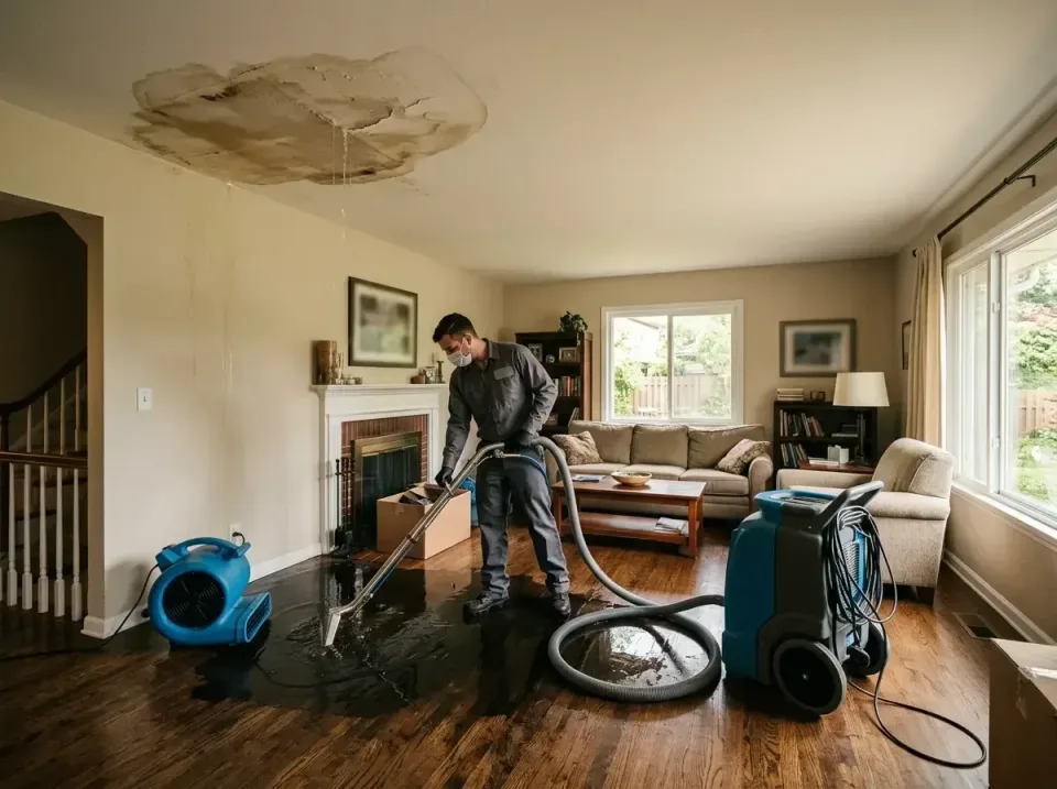 attic-pipe-burst-ceiling-drip-008 — frequently asked questions, Water Damage Restoration & Carpet Care in Mount Vernon, KY